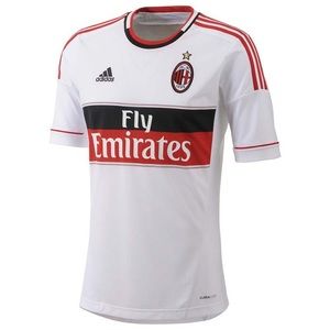 2012/2013 AC Milan white jersey